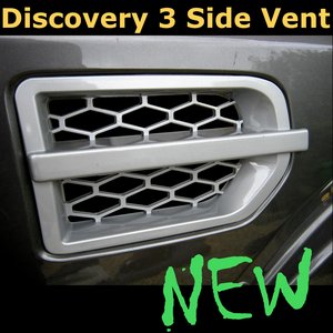 Land Rover Discovery 3 Silver Side Vent Assembly - Discovery 4 Style Preview